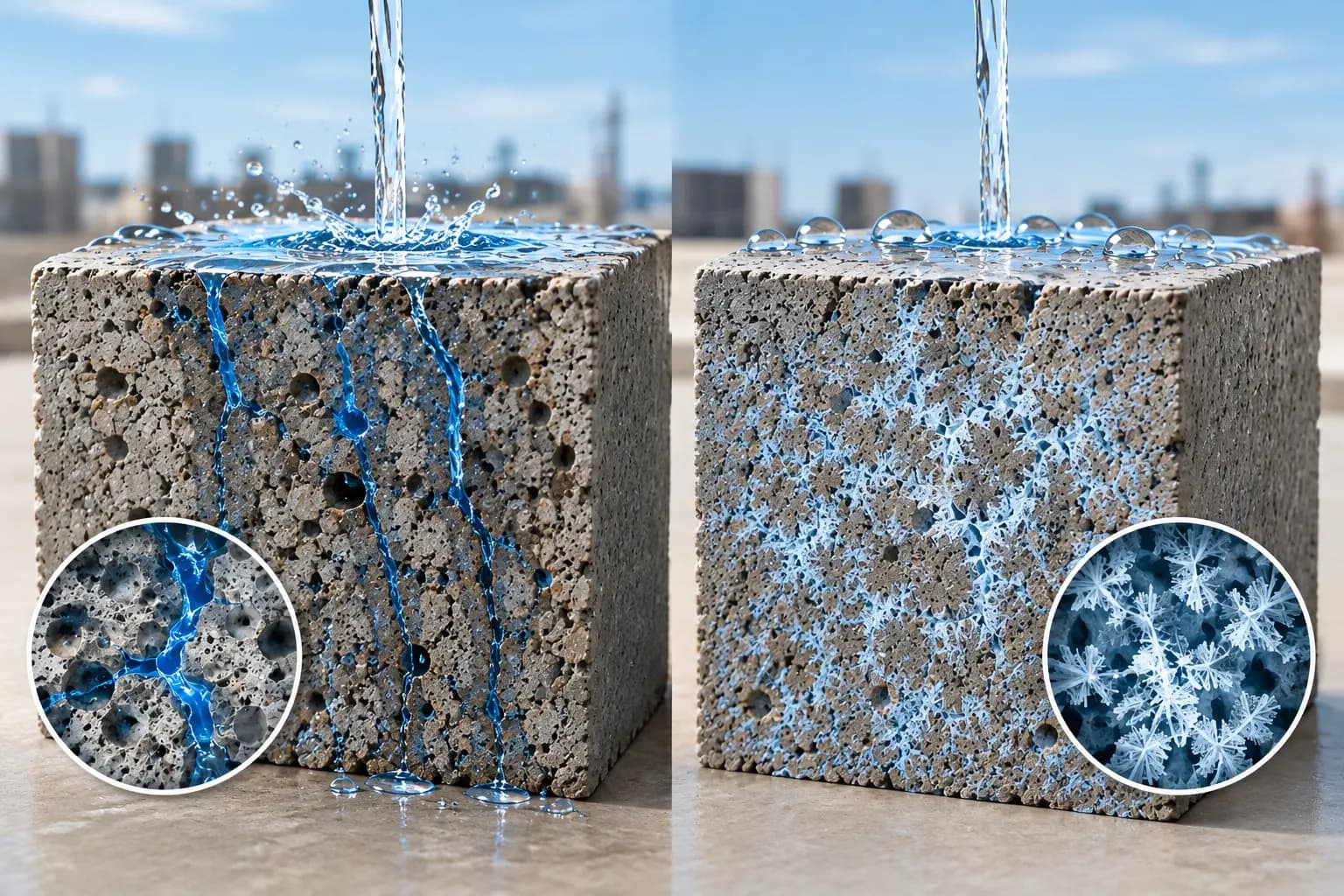 Crystalline Waterproofing Admixtures Explained: How X-Pruf CrystalMix Works